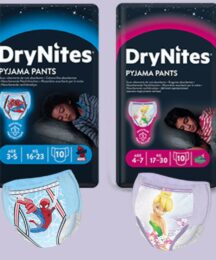 Sign up to get a free DryNites® Pyjama Pants sample