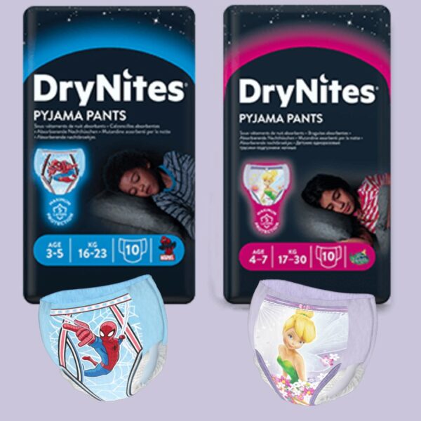 Sign up to get a free DryNites® Pyjama Pants sample
