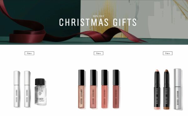 Bobbi Brown Cosmetics 30% off Select Christmas Gift Sets