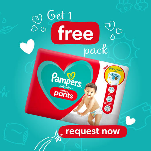 Try for FREE Pampers Poonami Proof Pants essential pack